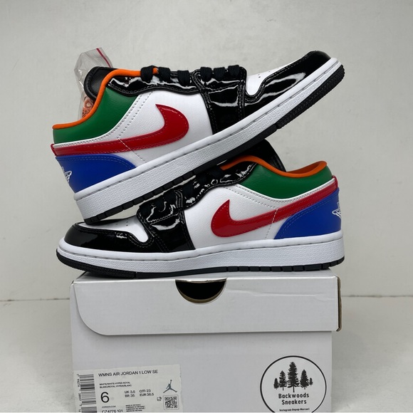 Jordan | Shoes | Nike Air Jordan Retro Low Wmns Se Patent  Nike Air Jordan 1 Retro Low WMNS SE “Patent Multicolor” 2022